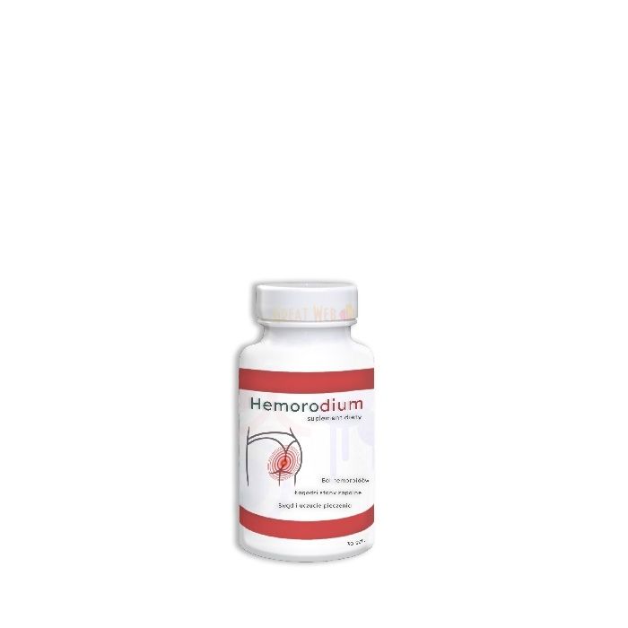 Hemorodium - capsules from hemorrhoids in Konin