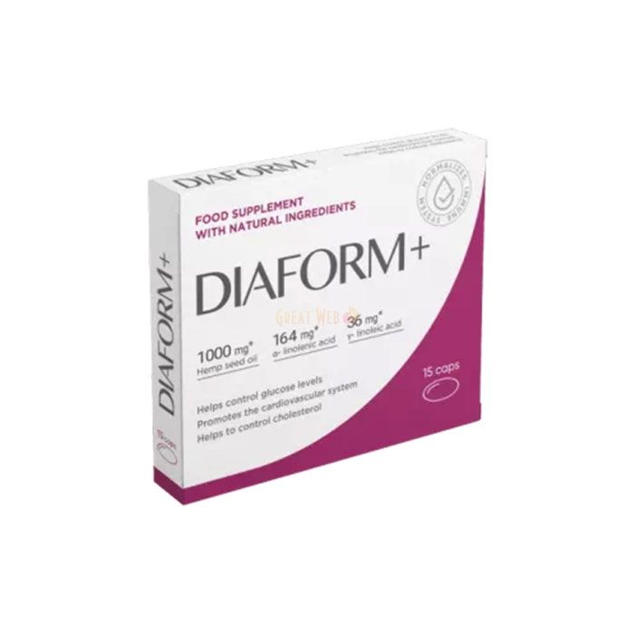 Diaform+ - засіб для нормалізації рівня цукру у Коніні