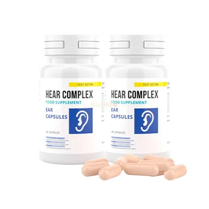 Hear Complex - complejo para restaurar la audición con acción antiinflamatoria en Leon