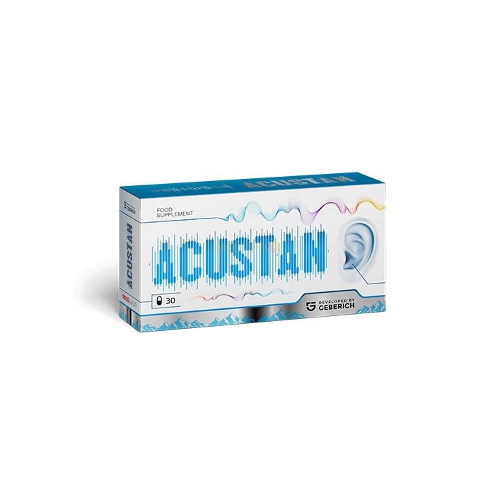 Acustan - cápsulas para melhorar a audição na guarda