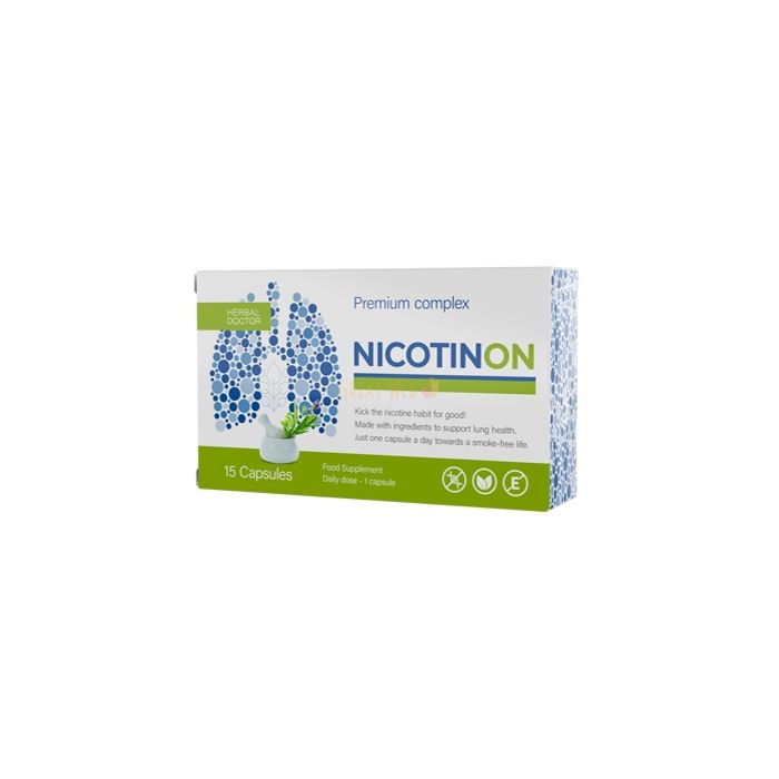 Nicotinon - complexe premium pour faciliter le processus d’arrêt du tabac à Ruda Slask