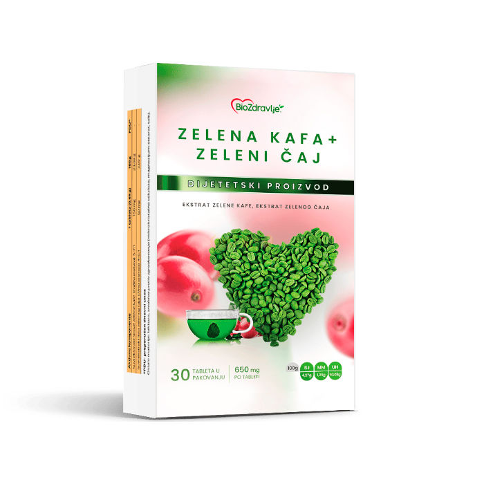 Zelena Kafa plus - средство для регуляции веса в Шабац